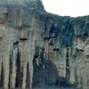 Soaked cliff at West Car Body canyon.