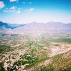 The view of Hidalgo from the top out of Off the Couch. 