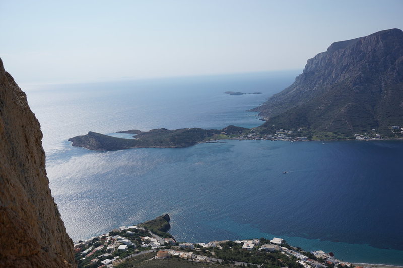 Not a bad view from Upper Cave - High above Masouri.