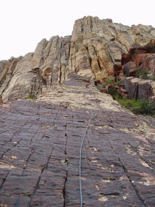 Higher up on the route 