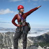 Successful climber atop summit (Aug 2011)