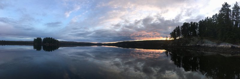 David Lake campsite. It's not bad. 