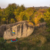 Bouldering in Khon Kaen. The largest boulder field in Thailand with great quality sandstone.