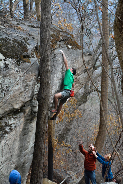 Kurt Fischer styling the send of The North Carolinian