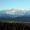 View of MT Hood on Drive There