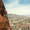 Ed, east face of monk.1980?
<br>
Photo by dano