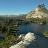 From upper cathedral lake