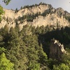 The Projects- your view of the wall from the main trail.  It's the middle wall just above the small fin of rock.