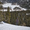 High above South Lake, on the way to Lower Treasure Lakes.