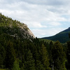 View of Little Scraggy from the North, on the Colorado Trail approach.