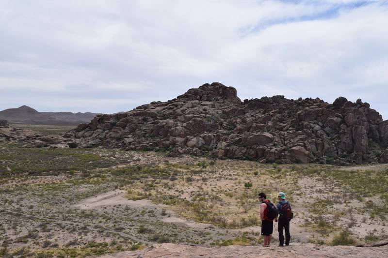 Looking out toward West Mountain