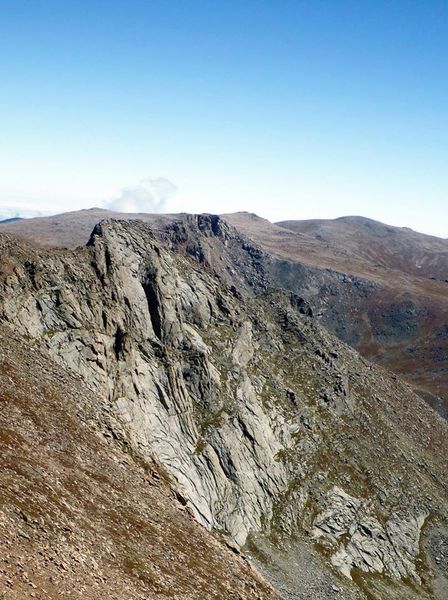 East Ridge, Southwest Face, Mt. Bierstadt.