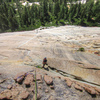 Looking down from the crux of Moonlight Madness, Big Sleep