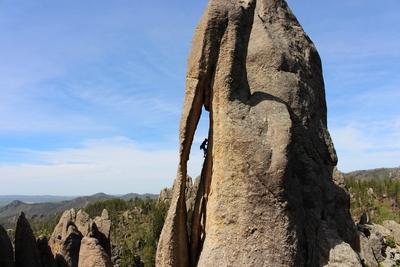 Threading the needle, Sam Carlson photo