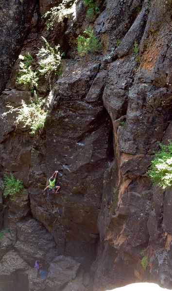 David Bloom above the Silver Pond