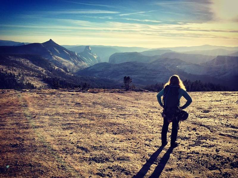 On top of Mt. Tenaya