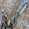 Replaced the anchor with new hardened steel hooks with wire-gates - as well as switched out the smaller, rusted quick-links with SS 3/8"
<br>
Thanks to the ASCA for the hardware!