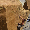 Asharp V2, Climber Dave Spies - Photographer Kopavi Rubens