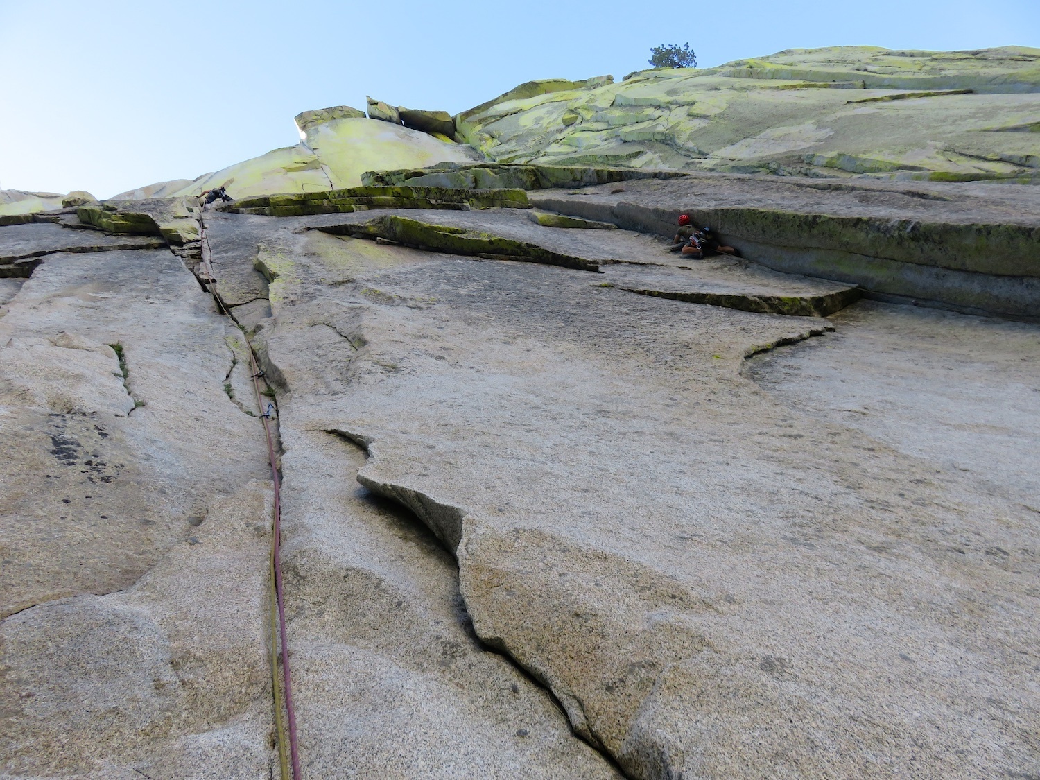 The crack on the left is Pitch 1 of Airy Interlude. The crack on the