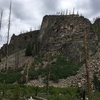 Stump Buttress from the valley floor.