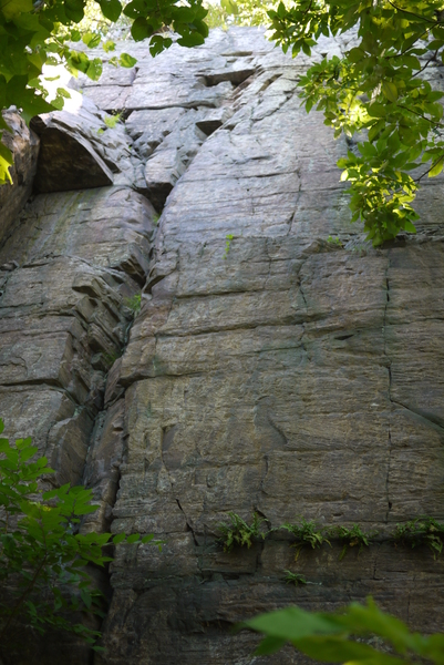 Nowhere man, up the groove then straight up over the little roof to the top.