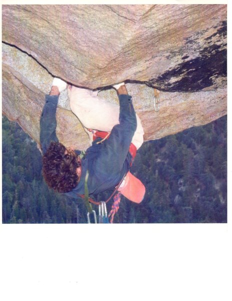 The late Dan Leichtfuss - The man who introduced me to climbing. Thank you Dan. I'm not sure the date but judging from the swami it was in the mid-late 70s. RIP