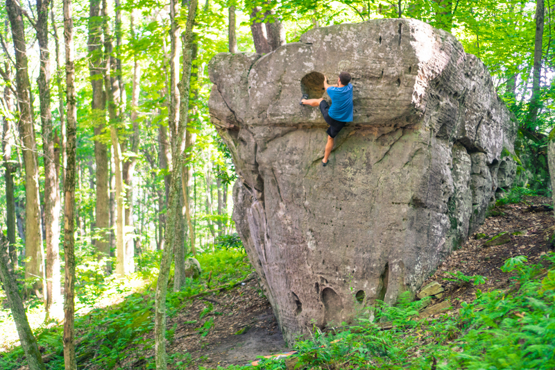 Holy Guaca"MOLY" that is a fun boulder!