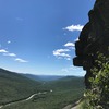 Old Man's Dog overlooking Franconia Notch.