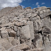 south end of Mt Starr summit ridge -- top of route South Ridge low