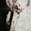 Josh on Lost Face Overhang!