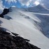 The final snow crest on the East Ridge. This is where Greenwood-Jones intersects the East Ridge route.