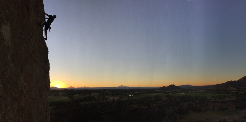 One of the most pleasant climbs in the park at the right time of day