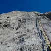Grippy limestone on Pitch 3.