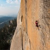 Entering the crux of Peace. Photo by Drew Smith