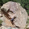 Stumbled upon this beautiful boulder not realizing the route was V9.