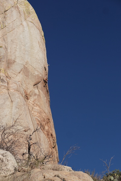 Luke figuring out the betas on a prime Mtn evening