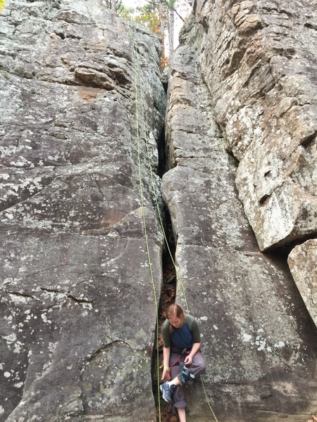 free soloed this route before looking in the book.