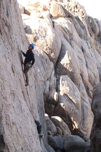 Marcus studying his line.