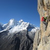 Classic climb on a bluebird day