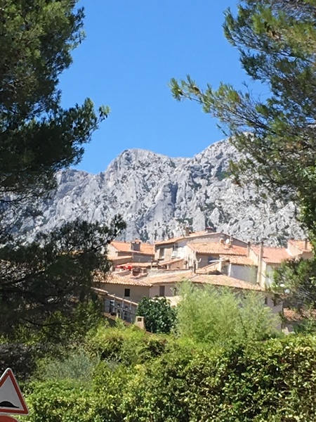 Ste Victoire, Provence France
<br>
Many routes
<br>
Too hot to climb mid-summer