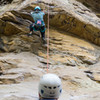 Yoshie sending with Brian on belay.
<br>

<br>
by Dalton Johnson
<br>
www.daltonjohnsonmedia.com