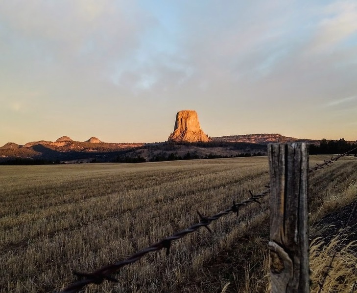 Devils Tower sunrise