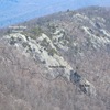 The main granite slabs at Pinnacle Ridge.