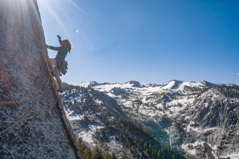 an early spring ascent