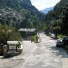 Road side to the start of the approach to Punta di Zurmulu