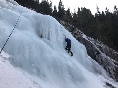 Justin working on technique and endurance laps.