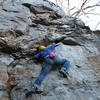 Read Between The Lines (5.10+) S
<br>
Cherokee Bluffs, Alabama
<br>

<br>
Photo Credit: Clifton?