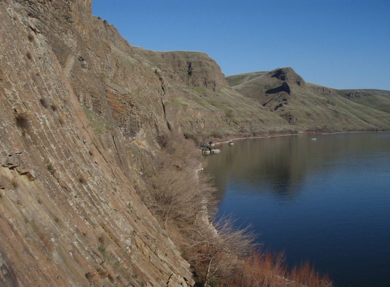 View upriver from top of Good Intentions