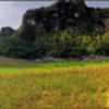 Mogote del Valle (Cueva Larga on left and Cueva Cabeza de Vaca on right up the stairs)