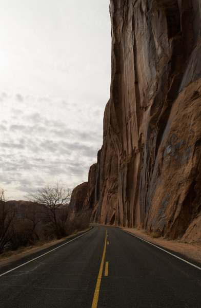 Wall Street, just past the School Room slabs.